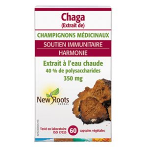 New Roots Chaga Extract 60 capsules