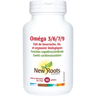 New Roots Omega 3 / 6 / 7 / 9 180 softgels