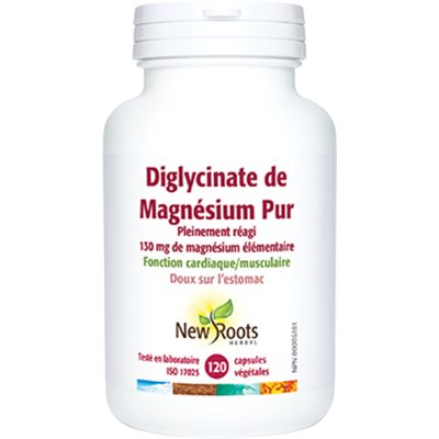 New Roots Diglycinate de Magnésium Pur 130Â mg