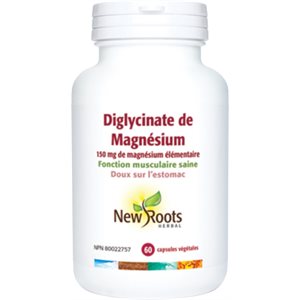 New Roots Magnesium Bisglycinate Plus 60 capsules