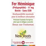 New Roots Herbal Fer Héminique Bovin 30Caps