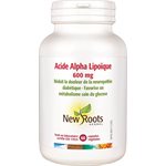 New Roots Herbal Acide Alpha Lipoique 600 Mg 60Caps