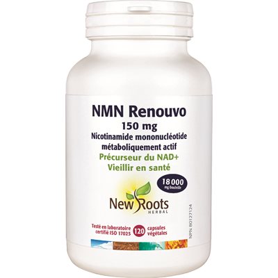New Roots Herbal Nmn Renouvo 150 Mg 120caps