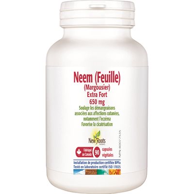 New Roots Herbal Neem (Feuille) (Margousier) Extra Fort · 650 Mg