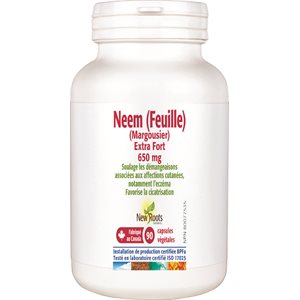 New Roots Herbal Neem (Feuille) (Margousier) Extra Fort · 650 Mg