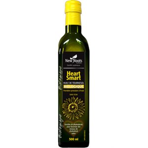 New Roots Heart Smart Organic Sunflower Oil 500 ml