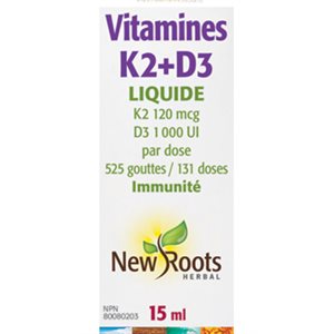 New Roots Vitamin K2+D3 15 ml