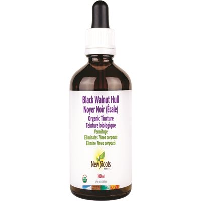 New Roots Herbal Black Walnut Hull Organic Tincture 100ml