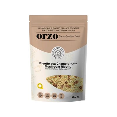 Création Delicia Gluten-Free Mushroom Risotto Orzo 250G