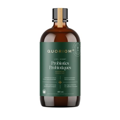 Quoriom+ Probiotiques essentiels avec extraits botaniques 480 ml