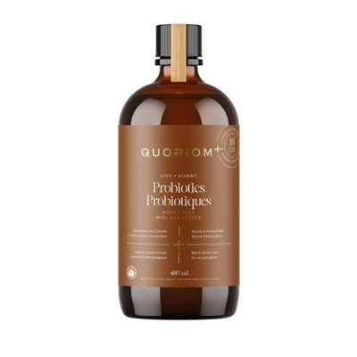 Quoriom+ Probiotiques avec miel aux herbes 480 ml
