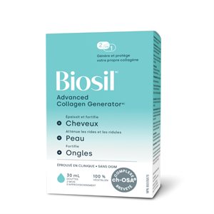 Biosil™ Biosil™ Choline-Stabilized Orthosilicic Acid® Hair * Skin * Nails 30 Ml Liquid