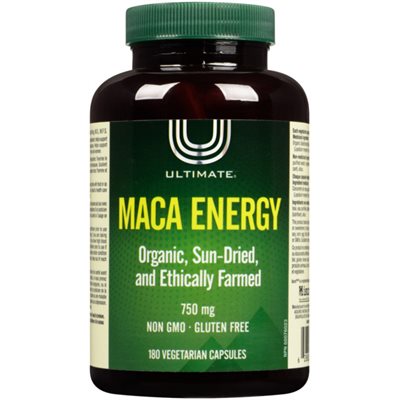 Ultimate Maca Energy 750 mg 180 Vegetarian Capsules