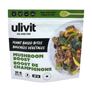 Ulivit Bouchées végétales Mushroom Boost 37 g