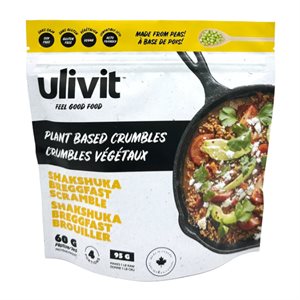 Ulivit Shakshuka Breggfast Scramble Crumbles Végétaux 95g