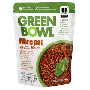 Green Bowl Fibrepot-Plats Prêts À Chauffer Végétal 250g