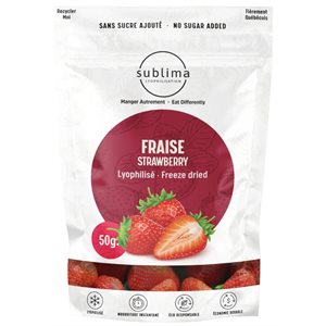 SUBLIMA Freeze Dried Strawberries 50g