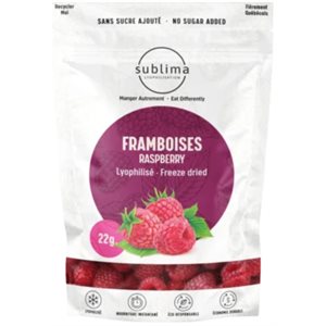 Sublima Freeze-Dried Raspberries 20G
