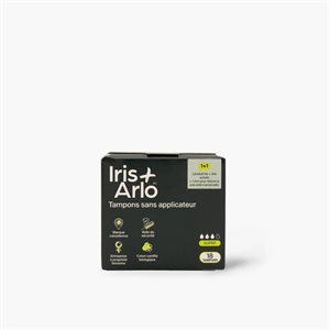 IRIS & ARLO SUPER NON APPLICATOR TAMPON 18un