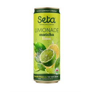 Seta Organic Matcha Lime Lemonade 355ml