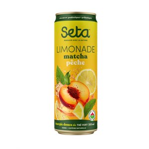 Seta Organic Matcha Peach Lemonade 355ml