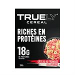 TRUELY CEREAL- Céréale protéinée - Gâteau Fromage aux fraises 200g