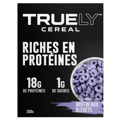 Truely Céréales Protéines Muffin Bleuet 198G