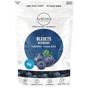 SUBLIMA Freeze Dried Blueberries 95g