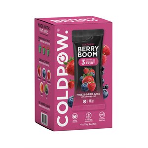 Coldpow Drinks Berry Boom 4x15g sachets