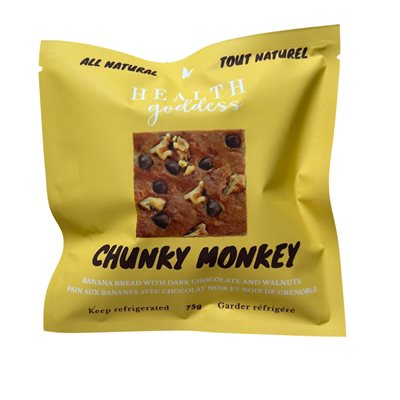 Health Goddess Chunky Monkey (Vegan And Gluten Free) 75G