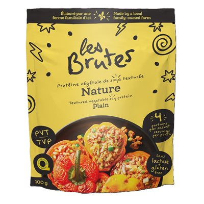 Les Brutes Textured Soy Protein – Original (100 g)