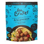Les Brutes Protéine végétale de soya texturée – À la Grecque (100 g)
