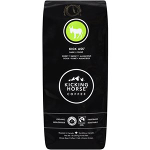 Kicking Horse Coffee Kick Ass Café à Grains Entiers Corsé 454 g