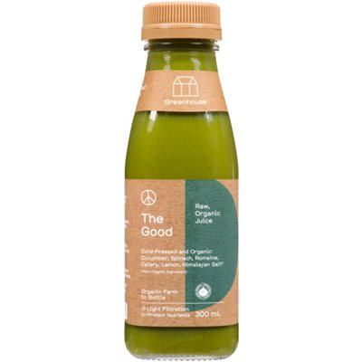 Greenhouse Raw, Organic Juice the Good 300 ml 300 ml