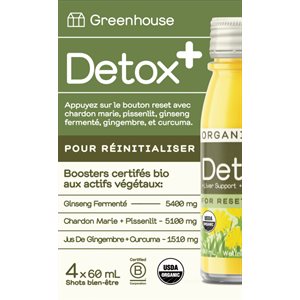 Greenhouse Detox 4X60 Ml 4x60ml