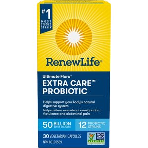 Renew Life Ultimate Flora Extra care Probiotique 50 milliards de cultures