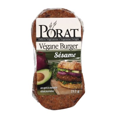 Porat Burger Sesame vegan 212G