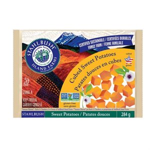 Stahlbush Frozen Cubed Sweet Potatoes