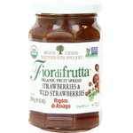 Rigoni di Asiago Fiordifrutta Strawberries & Wild Strawberries Organic Fruit Spread with Pectin 188 ml