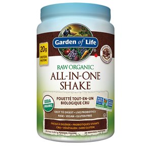 Garden Of Life RAW ALL-IN-ONE NUTRITIONAL SHAKE - Chocolate Cacoa 1017g