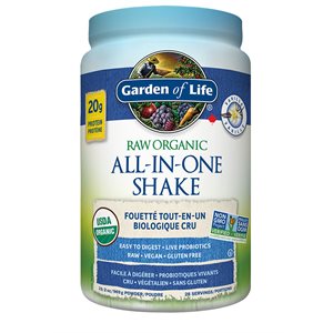 Garden Of Life RAW ALL-IN-ONE NUTRITIONAL SHAKE - Vanilla 969g