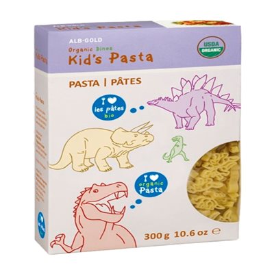 Alb Gold Pâtes Bio Kids Dinosaures 300g Alb Gold Pâtes Bio Kids Dinosaures 300g