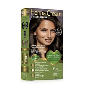 Naturtint Châtain Clair 5.0 Crème au henné semi-permanente 110ml