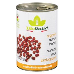 Bioitalia Adzuki Beans Organic 398 ml 398 mL