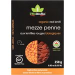 Bioitalia Mezze Penne aux Lentilles Rouges Biologiques 250 g