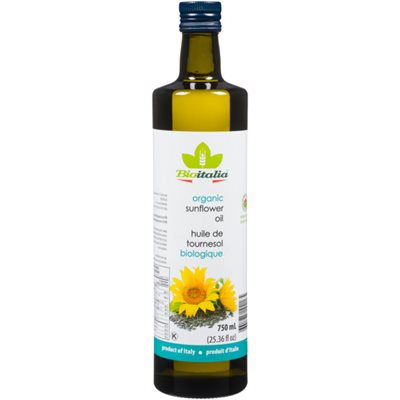 Bioitalia Organic Sunflower Oil 750 ml 