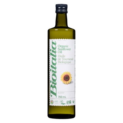 Bioitalia Organic Sunflower Oil 750 ml 