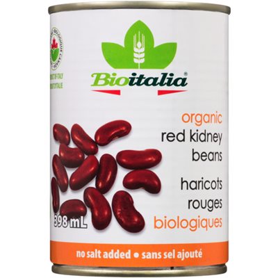 Bioitalia Haricots Rouges Biologiques 398 ml