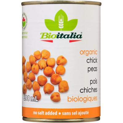 Bioitalia Chick Peas Organic 398 ml 