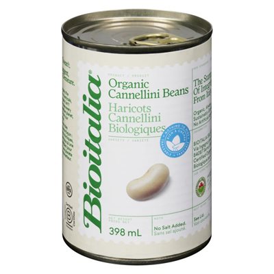 Bioitalia Cannellini Beans Organic 398 ml 